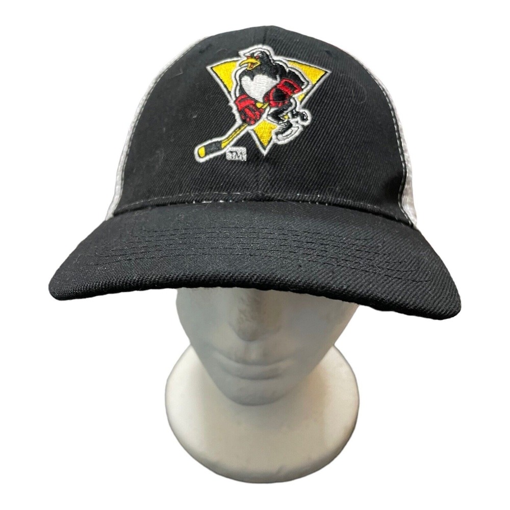 Pittsburgh SWB Penguins Hat Cap Strap Back Dad‎ Stadium Give Away Trucker Mesh